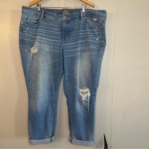 Torrid Boyfriend Stretch Vintage Stretch Denim Sz24